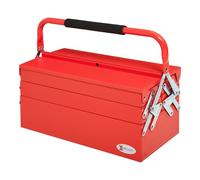 Durhand Steel 5-Tray Portable Tool Box - Medium