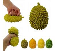 Durian Fruit Squishies Fidget Toys, Realistic Shaped Squeezes Balls, Fruit Squeeze Slow Rising Stress Relief Soft Cute Anxiety Durian Gifts Party Favor