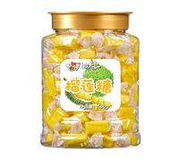 Durian Soft Candy 500g/can, Toffee Extra Strong Durian Milk Candy, Thai Flavor Fruit Gummies, Chinese Candy Casual Snack Gifts, Wedding Candy Desserts (17.7 oz(Pack of 4))
