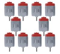 Durlo 10 Pcs Small DC Motor 130 DC 3V-5V 22000RPM for DIY Toys and Science Experiments