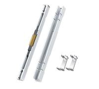 Durlo 2 PCS 125μm Single Optical Fibre Splice FTTH Network Fibre Optic Quick Connector L925BP for Bare Fibres Cable Butt Extension Repair