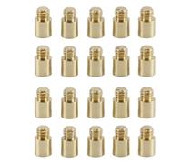 Durlo 20 PCS 1.0g Brass Dart Weights, Weights Adjuster with 2BA Thread Accessories for Improving Shooting Success Rate