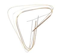 Durlo 4-Piece Set Gold & Silver Solder Rods - 0.5mm/0.7mm/1.0mm/1.5mm Low Temp 450-600°C Flux-Coated for Jewelry, DIY & Repairs