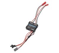 Durlo 40A Brushed ESC for RC Cars, 3-Mode Electronic Speed Controller with Safety Protections, for Short Truck, Trunk