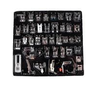 Durlo 42 Pcs Domestic Sewing Machine Presser Feet Set for White Low Shank Sewing Machines