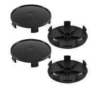 Durlo 4Pcs 68mm Hub Centre Caps for Compatible with BMW Wheel Replacement Compatible with 1- 7 Series X1 X3 X4 X5 X6 OD 68mm ID 65mm