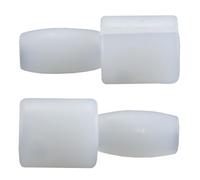 Durlo 8 PCS Car Window Regulator Bolt Clip Window Glass Lifter Repair Fasteners White 6N0839511 Compatible with VW Passat Golf Jetta Audi Skoda