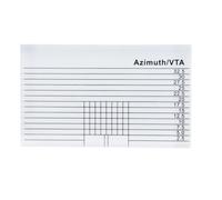 Durlo Azimuth Transparent Ruler Vinyl Record Player Tonearm Alignment Tool Acrylic Measuring Instrument for Precise Setup