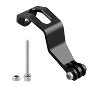 Durlo Bicycle Headlight Bracket Holder Out Front Mount Stand for Folding Bikes Aluminium Cycling Part Black