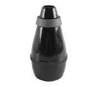 Durlo Black Lightweight ABS Trumpet Straight Practice Cup Mute Silencer for Jazz