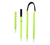 Durlo Dog Grooming Belly Strap Nylon Grooming Restraint Loop Noose Dog Extension Strap Adjustable Traction Leash with D-Rings for Small Medium Cats Dogs(Green)