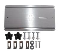 Durlo Electric Jig Saw Flip Board, Aluminum Alloy Router Table Insert Plate Woodworking Tools for Professional Work Bench, Jigsaw Tool