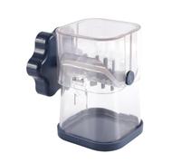 Durlo Hand Crank Nut Grinder with Cover for Kitchen, Effortless Manual Grain Mill, Almonds, Peanut,Hazelnuts, Walnut Pecan, Chocolate (Navy Blue)