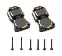 Durlo Heavy Duty Brass Differential Axle Cover for 1/24 SCX24 Deadbolt C10 JLU CRC B-17 AXI00005 Crawler Car