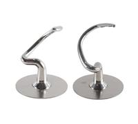 Durlo K45DH Dough Hook Attachment for 4.5-5 Quart Tilt-Head Stand Mixer, Stainless Steel Spiral Dough Hook