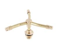 Durlo Lawn Sprinkler - Automatic Rotating Sprayer 3 ARM Automatic Rotary Rotary Plant Sprinklers 360 Degree Rotating Water Sprayer Head For Garden