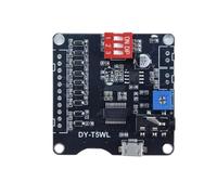 Durlo Mono Voice Playback Module,DY-T5WL 5W Trigger Player Board for Music Festival Party Games Cinema