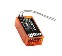 Durlo Orange CM703 7CH DSMX Receiver - 2.4GHz 7-Channel RC Receiver with PPM/PWM Output (Non-Interference, Compatible with Spektrum/JR Transmitters)