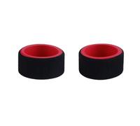 Durlo Rc Cars Transmitter Steering Wheel Foam Grip Hand Wheel Sponge for 4PV 4PLS 4PX 7PX Prc X4 Flysky GT2 GT3 GT5，2Pcs