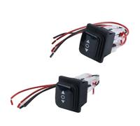 Durlo Self-Locking Waterproof Polarity Reverse Switch,12V DC 10A, Toggle Switch for Motor Control, Boats, Linear Drive