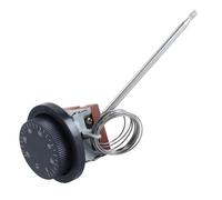 Durlo Universal Capillary Car Thermostat Cooling Radiator, TS-120SR Fan Control Switch, Adjustable 0-120°C Heating/Cooling