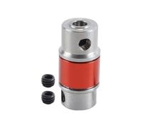 Durlo Universal Joint Coupling,Brushless Motor 4x3.18mm Stainless Steel Motor Jaw Flexible Chuck for RC Ship Model O Boat