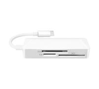 Durlo USB C High Speed Memory Card Reader USB C Card Reader T-F SD XD 3 in 1 Carder Adapter for Laptop Phone Tablet