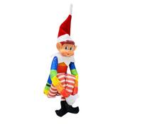 DURNYDT Naughty Elf Figures 40CM/15.7Inch Christmas Elf on the Shelf Soft Body, Vinyl Faces, Christmas Decorations, Family Fun & Play, Toys for Kids