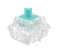 DUROCK Linear Switches, Robin Blue Stem L5 Linear Switch 67g, 5 Pins Smooth Lubed Switches for Mechanical Keyboards (DUROCK L5 Clear, 70pcs)
