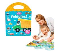 Duroecsain Activity Book with Cute Stickers, Funny Sticker Books | Creative Jelly Sticker Activity Book,Travel Activity Book for Fashion Activities Book