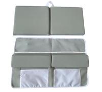 Duroecsain Baby Bath Knee Pads - Bath Knee Pads and Elbow Pads Set of 2 | 4 Storage Pockets, Bath Mat, Bath Mat for Pets