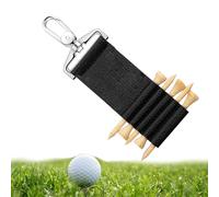 Duroecsain Golf Tea Holster, Golf Bag Holder, Portable 5 Slots PU Leather Storage Case for Golfers Men Women
