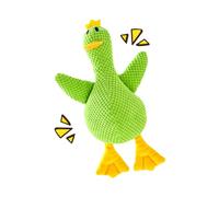 Duroecsain Mellow Dog Soothing Duck | Quaking Duck Toy for Dogs with Sound | Squeaky Interactive Pillow for Sleeping Aid Rest Time Puppy Teething Separation Stress