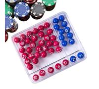 Duroecsain Number Selection Lottery, Lottery Ball Machine, Manual Number Machine - Manual Drawing Toy for Lottery, Portable Number Selector