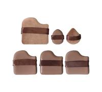 Duroecsain Powder Puff for the Face, Face Makeup, Soft, Pack of 6 Reusable Cosmetic Sponges for Complexion Covering and Contouring for Women's Size