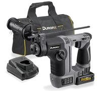 Durofix G12 Series RY1204 12V SDS Rotary Hammer Drill with Variable Speed, LED Light, and Reversible Control - G12 4.0Ah Lithium-Ion Battery and Charger Included