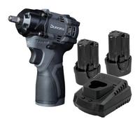 Durofix G12 Sub Compact Impact Driver 1/4" Hex, Brushless Cordless, 190Nm, 3300Rpm, Tool Kit With 2X 2.5Ah Batteries And Charger
