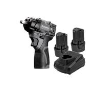Durofix G12 Sub Compact Impact Wrench 3/8" Square, Brushless Cordless 190Nm Max Torque, 3300RPM, Tool Kit with 2X 2.5Ah Batteries and Charger | RI12186-3P2X
