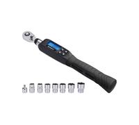 Durofix RM601-3S 3/8” Digital Torque Wrench (5-50 Nm) with Buzzer & LED Flash Notification | Includes Protective Case, Socket Set & ISO 6789 Standard Calibration Certificate
