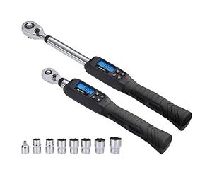 Durofix RM601-34S 3/8” & 1/2” Digital Torque Wrench Combo Kit with Buzzer, Flash Notification, Protective Case & ISO 6789 Standards with Certificate of Calibration