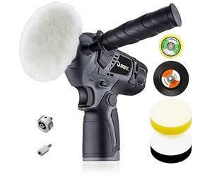 Durofix RS1222 Car Polisher, 12 Volt (10.8V) G12 Series of Power Tools | Bare Tool and Pads Only | Battery and Charger Sold Separately.