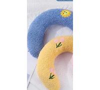 Duronge 2pcs Dog Pillow, Pet Pillow, Pillow for Cat, Bed Pillows for Dogs, U-Shaped Cushion to Protect the Cervical Spine, Soft & Cosy Dog Cushion, Suitable for Cats and Small Dogs