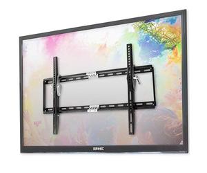 Duronic 33" - 60" TV Bracket TVB777 Heavy Duty Adjustable Black Wall Bracket For LCD|Plasma|LED|3D|4K |OLED |QLED For Wide Screens With Tilt down. VESA 200 X 200, 400 X 400, 600 X 400