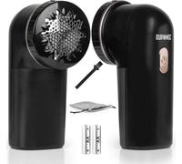 Duronic Bobble Remover FS22 BK Fabric Shaver Defuzzer Clothing Lint Removers, Depiller, Small Fuzz Pill Debobbler for Couch Clothes Sweaters - Black