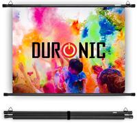 Duronic BPS60/43 Simple Bar Wall Mountable HD Projection Screen for | School |