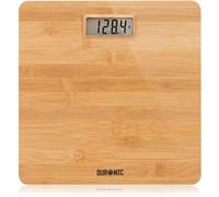 Duronic Digital Body Scales BS503, Digital Scale for Bathroom, Weight Scale, Wooden Bathroom Scales, Digital Weighing Scale, Wood Electronic Scale