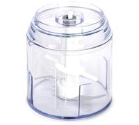 Duronic CH260 Blender Bowl Accessory with Lid for Duronic Electric Mini Food Chopper CH260 White - 0.5L Chopping Capacity Compact and Lightweight