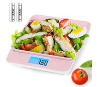 Duronic Digital Kitchen Scales KS100 PK Electronic Kitchen Scale with Bowl Measu