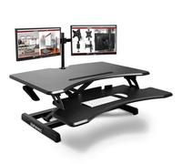 Duronic Sit-Stand Desk DM05D16 | Height Adjustable Office Workstation | 64x45.5c