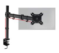 Duronic Dm251X3 /bk 1-Screen Monitor Arm With Desk Clamp And Vesa Bracket, Adjustable Height Tilt Swivel Rotation - 13-27 - Black
